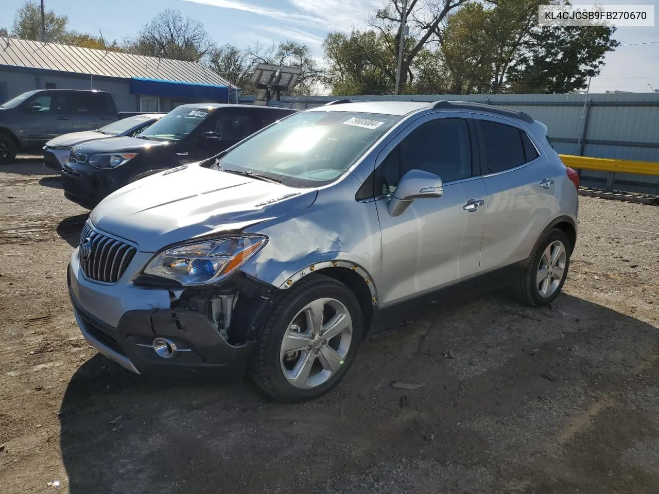 2015 Buick Encore VIN: KL4CJCSB9FB270670 Lot: 79885084