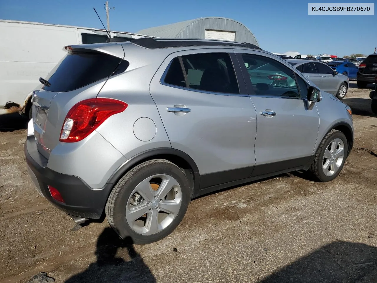 2015 Buick Encore VIN: KL4CJCSB9FB270670 Lot: 79885084