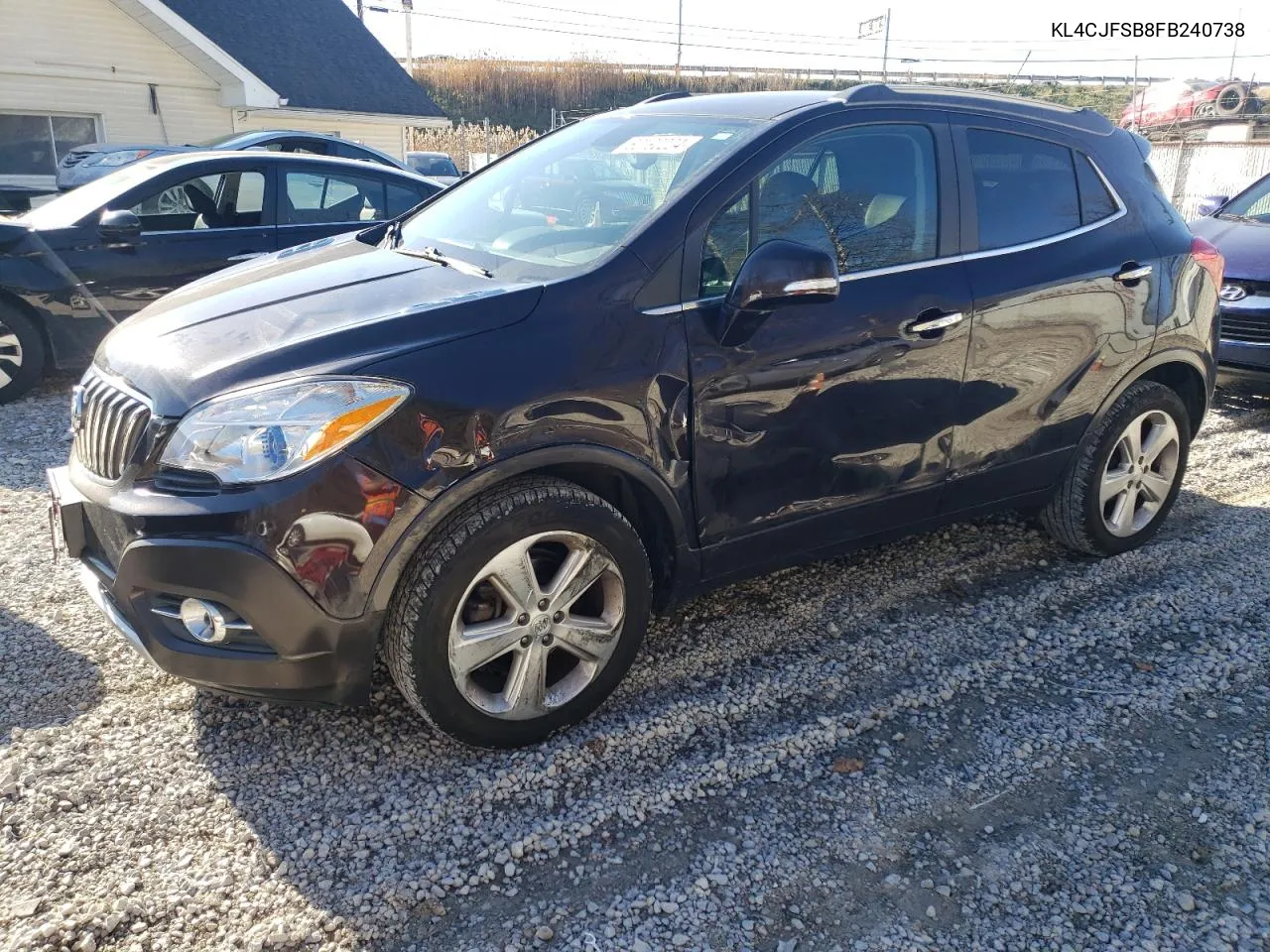 2015 Buick Encore Convenience VIN: KL4CJFSB8FB240738 Lot: 80190224