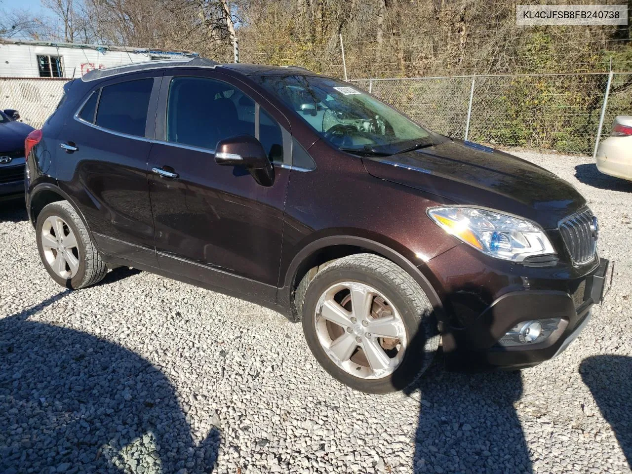 2015 Buick Encore Convenience VIN: KL4CJFSB8FB240738 Lot: 80190224