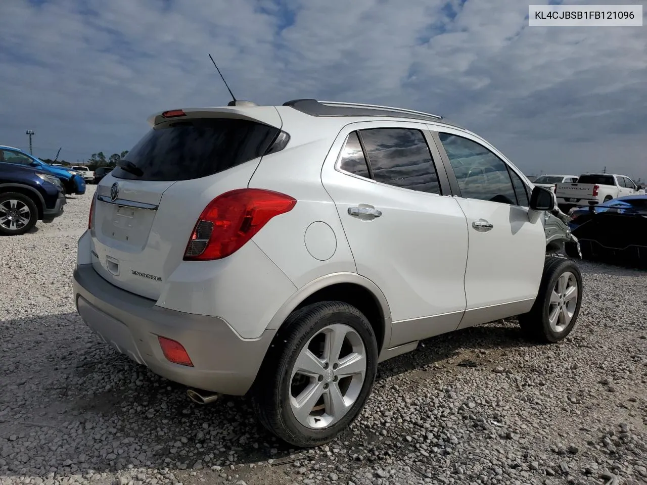 2015 Buick Encore Convenience VIN: KL4CJBSB1FB121096 Lot: 80697854