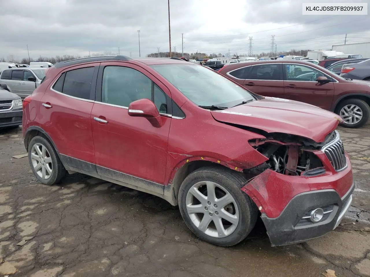 2015 Buick Encore Premium VIN: KL4CJDSB7FB209937 Lot: 80813724