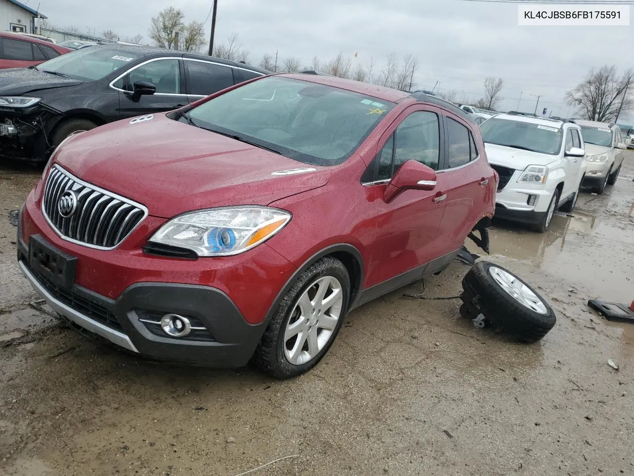 2015 Buick Encore Convenience VIN: KL4CJBSB6FB175591 Lot: 81035374