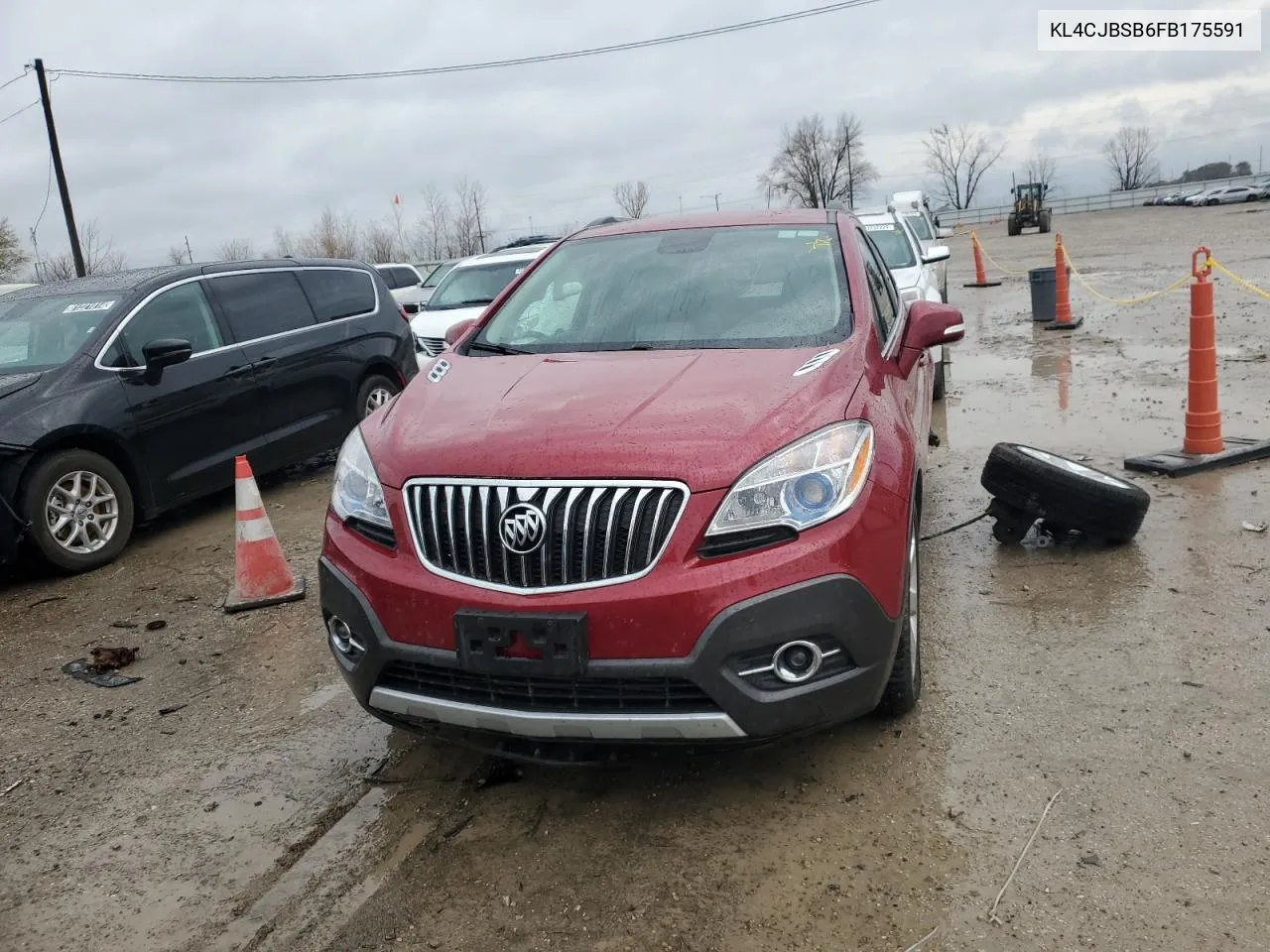 2015 Buick Encore Convenience VIN: KL4CJBSB6FB175591 Lot: 81035374