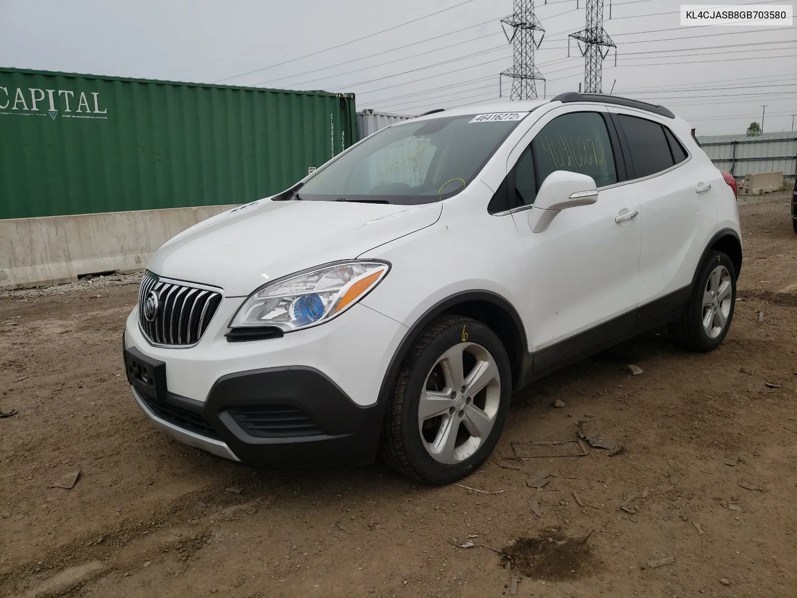 KL4CJASB8GB703580 2016 Buick Encore