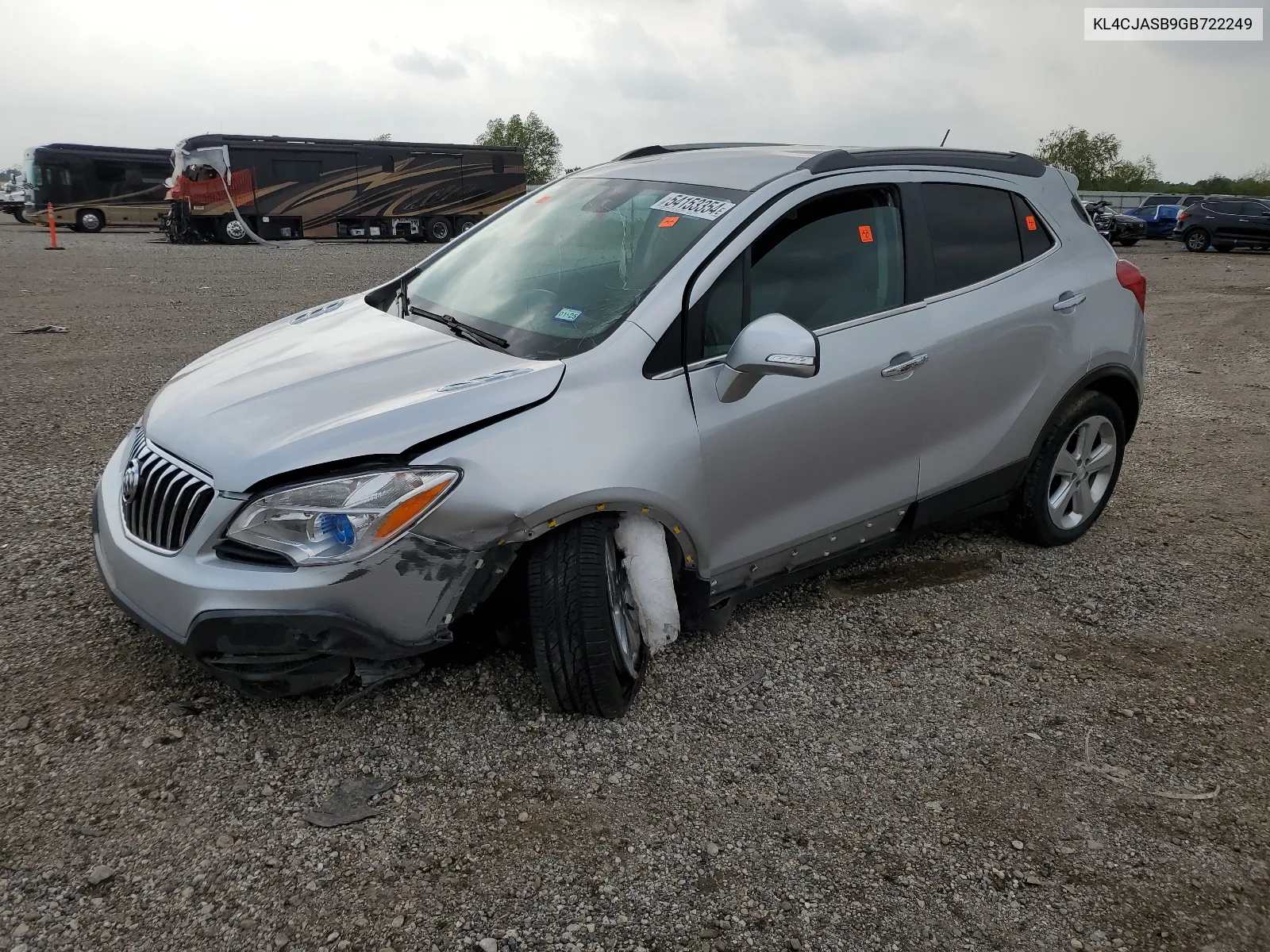 2016 Buick Encore VIN: KL4CJASB9GB722249 Lot: 54153354