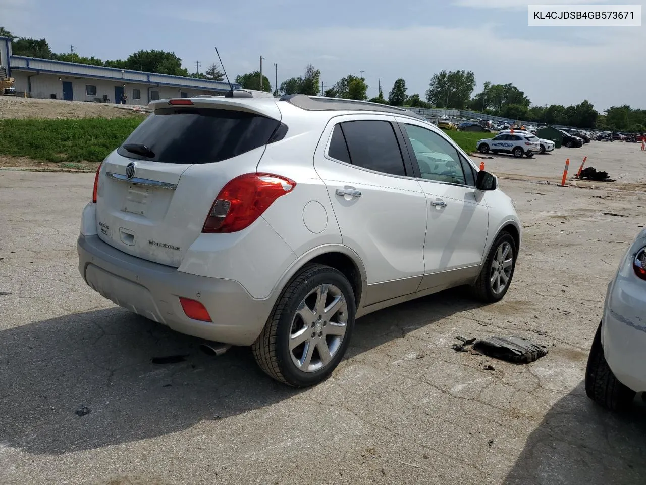 2016 Buick Encore Premium VIN: KL4CJDSB4GB573671 Lot: 54218104