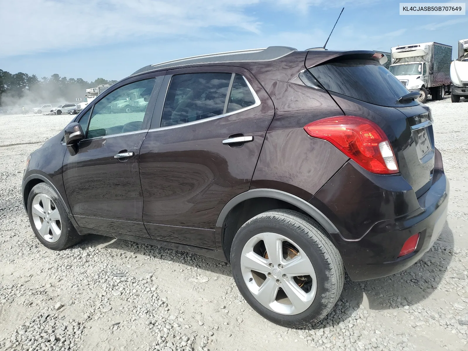 2016 Buick Encore VIN: KL4CJASB5GB707649 Lot: 57254674