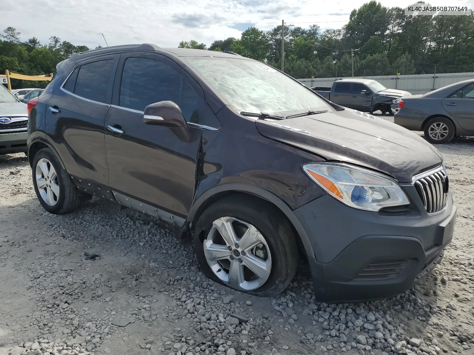 2016 Buick Encore VIN: KL4CJASB5GB707649 Lot: 57254674