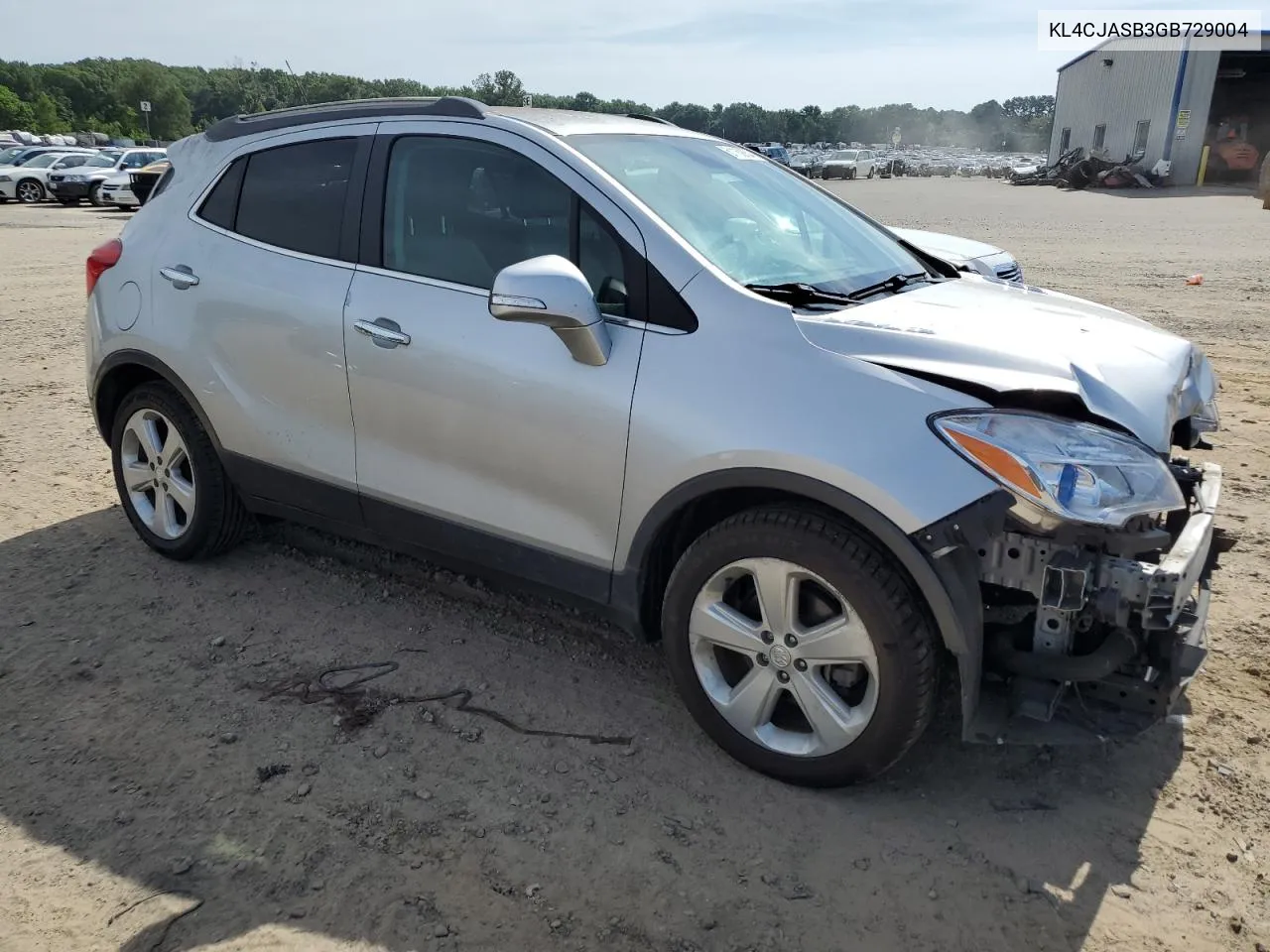 2016 Buick Encore VIN: KL4CJASB3GB729004 Lot: 61162834