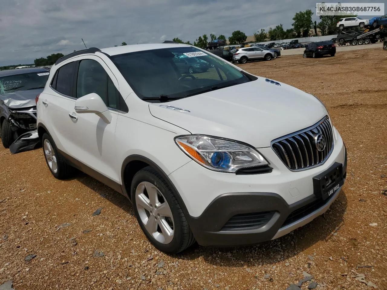 KL4CJASB3GB687756 2016 Buick Encore