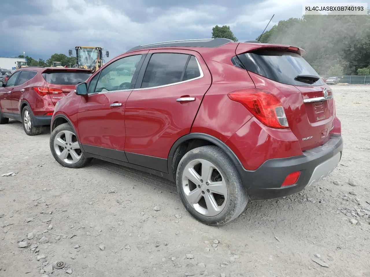 KL4CJASBXGB740193 2016 Buick Encore