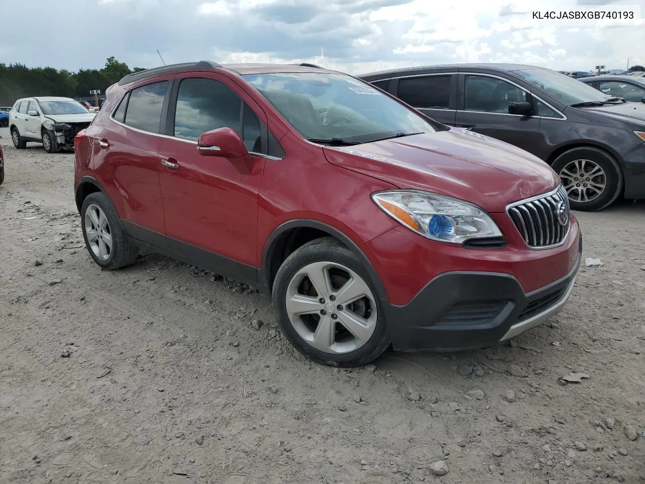 KL4CJASBXGB740193 2016 Buick Encore