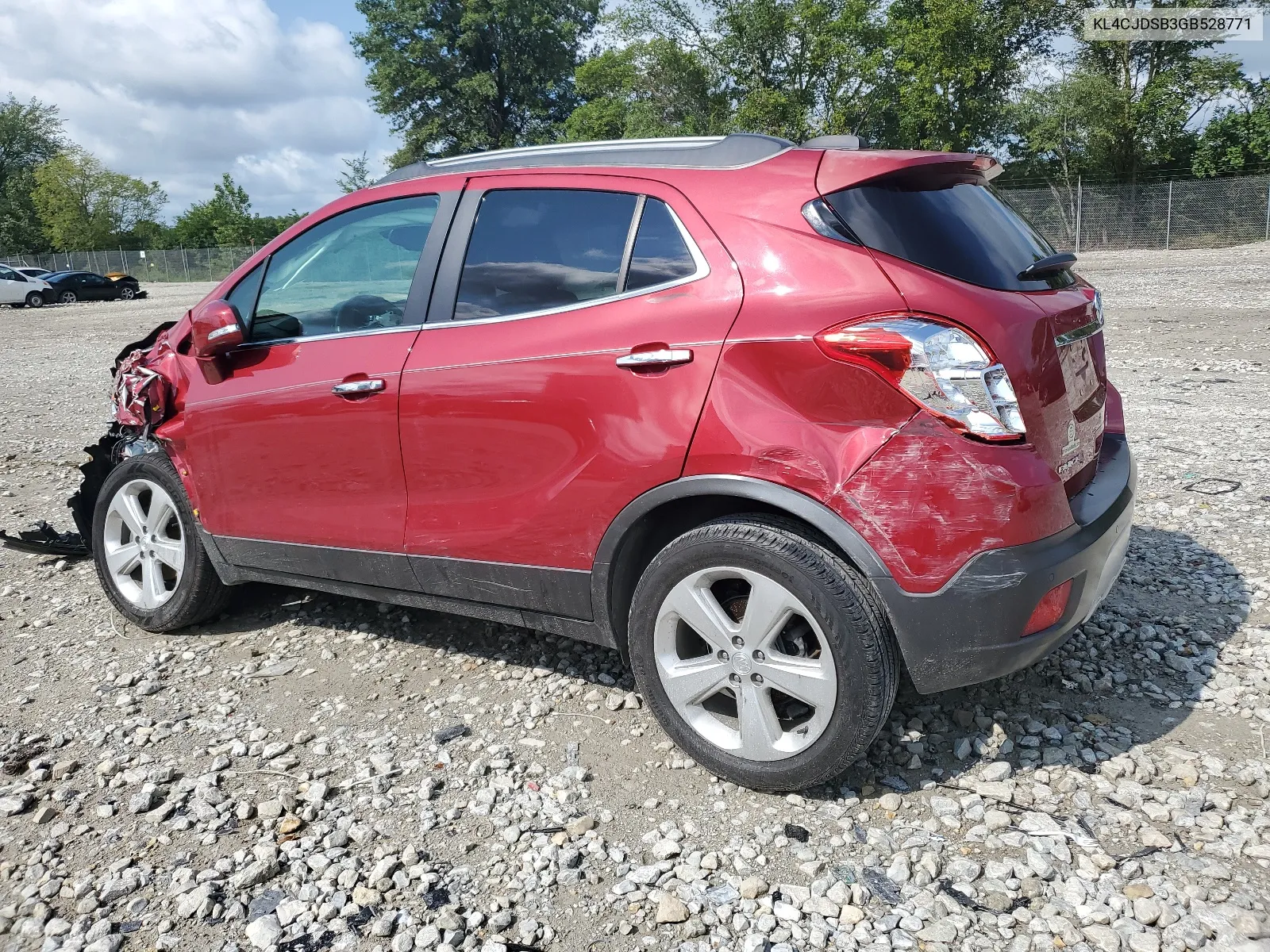 2016 Buick Encore Premium VIN: KL4CJDSB3GB528771 Lot: 65207624