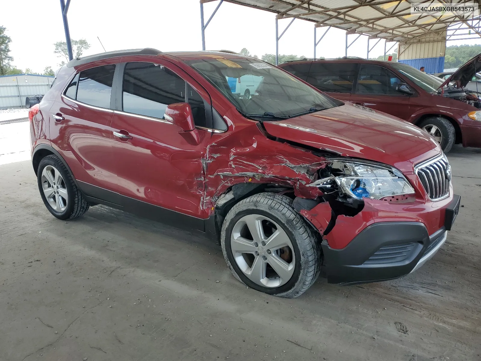 KL4CJASBXGB543573 2016 Buick Encore