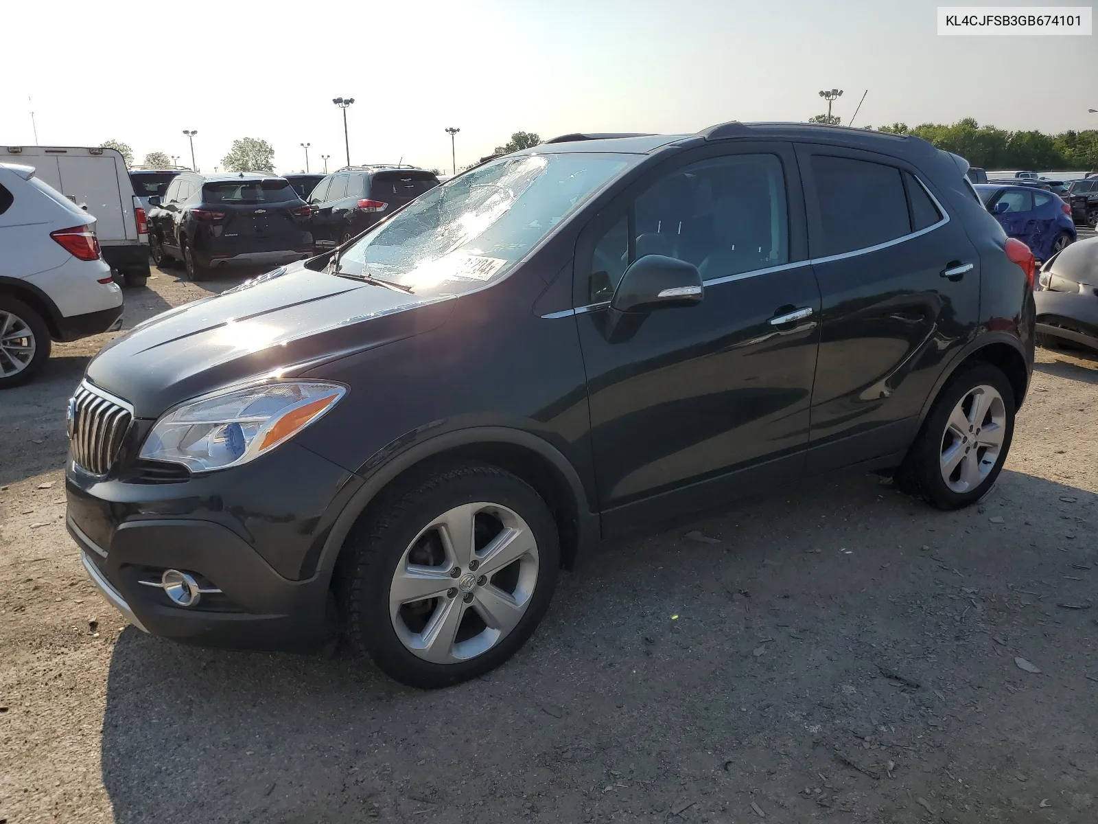 2016 Buick Encore Convenience VIN: KL4CJFSB3GB674101 Lot: 65901204