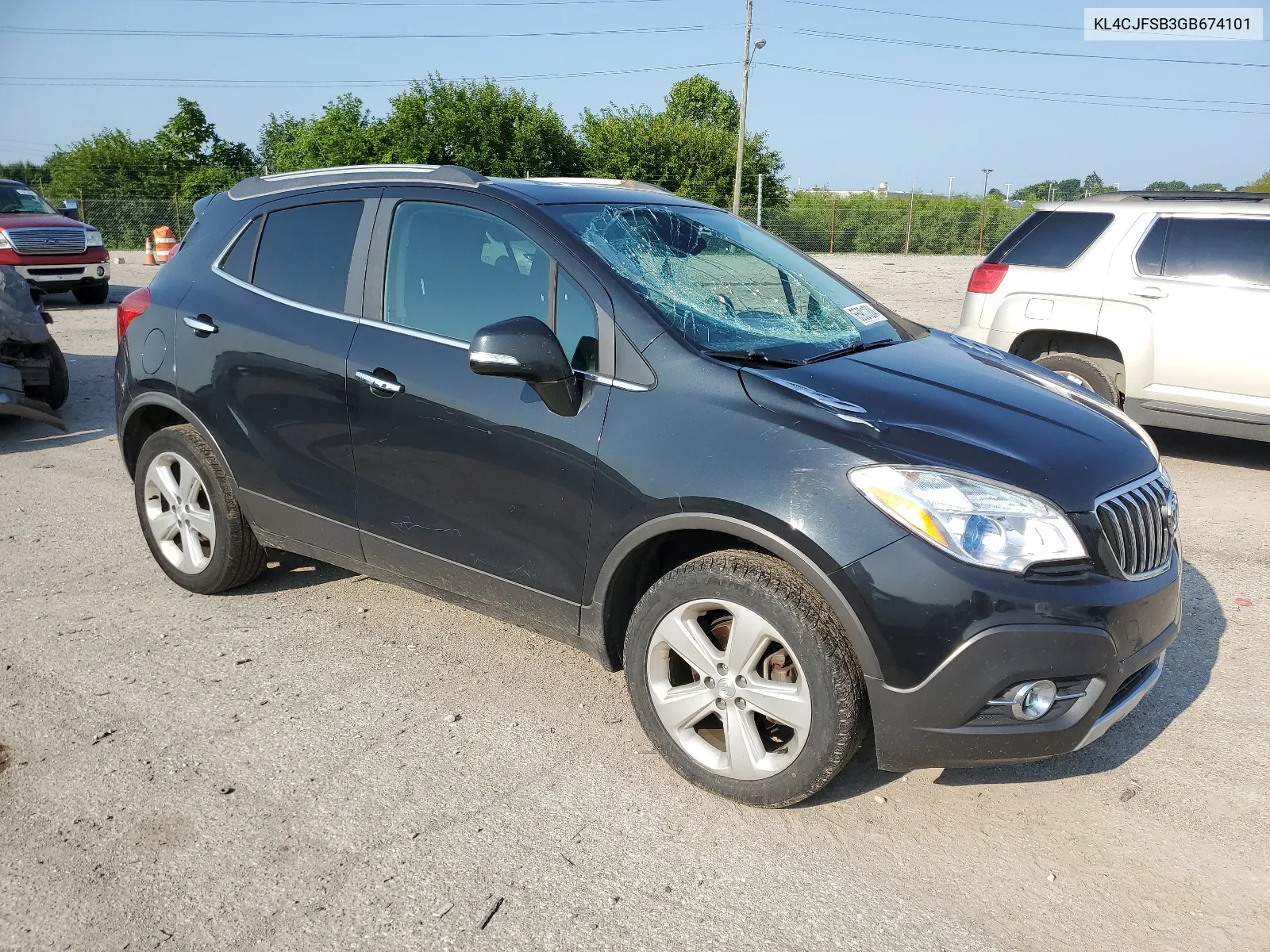 2016 Buick Encore Convenience VIN: KL4CJFSB3GB674101 Lot: 65901204