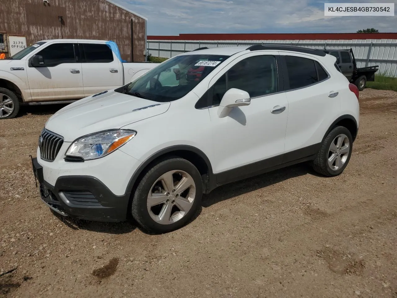 2016 Buick Encore VIN: KL4CJESB4GB730542 Lot: 66187274