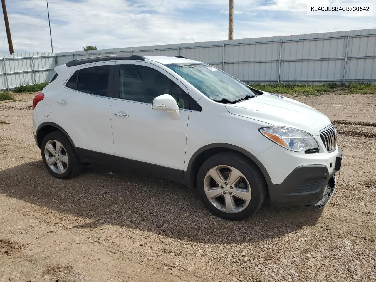 2016 Buick Encore VIN: KL4CJESB4GB730542 Lot: 66187274