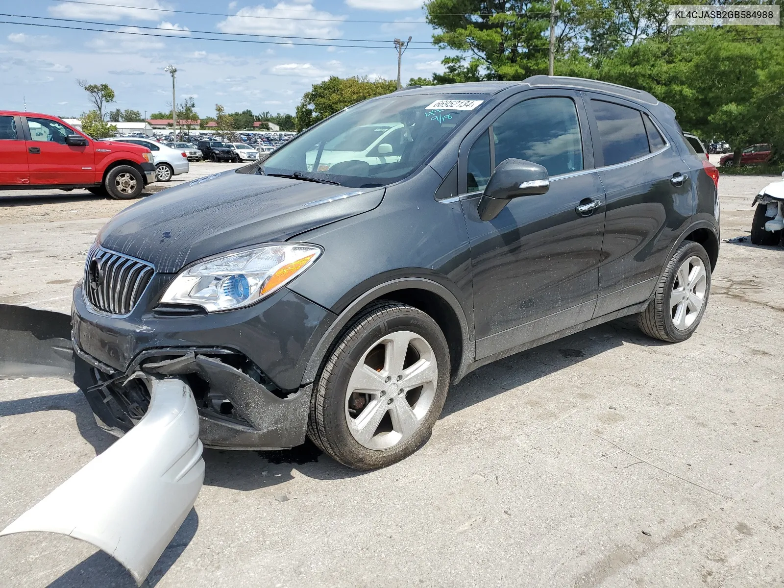 2016 Buick Encore VIN: KL4CJASB2GB584988 Lot: 66952134