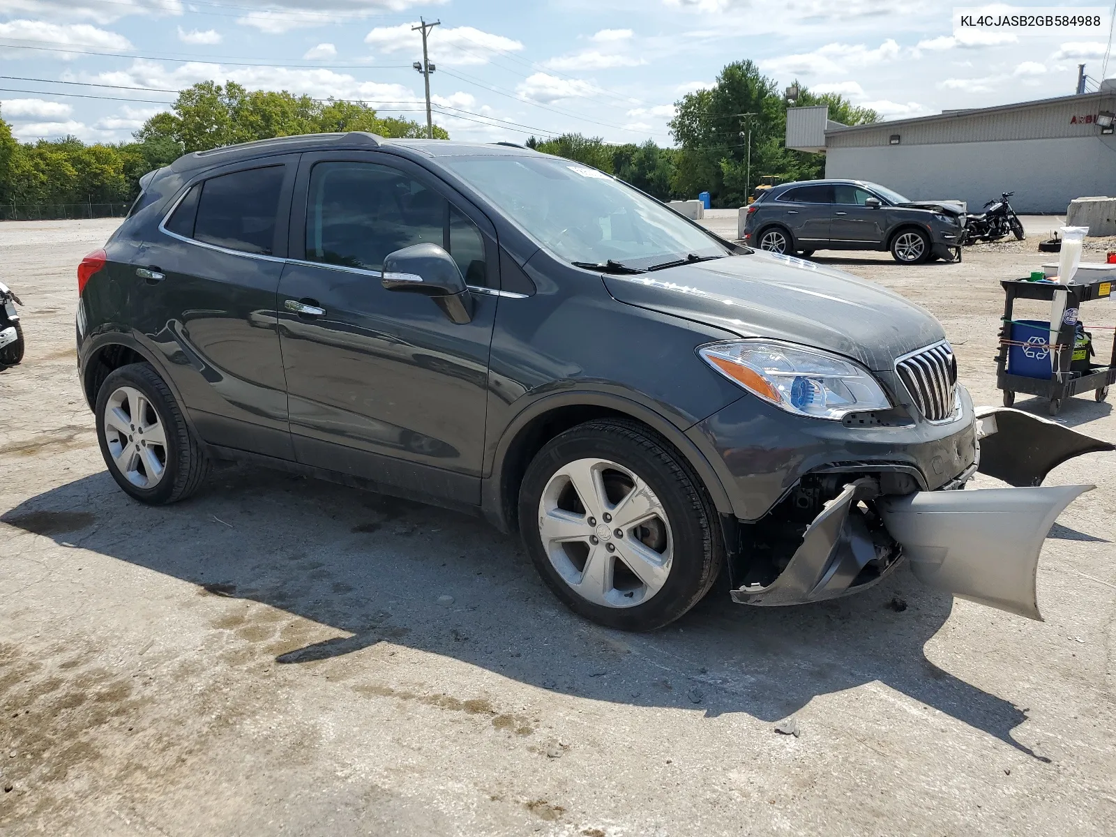 2016 Buick Encore VIN: KL4CJASB2GB584988 Lot: 66952134