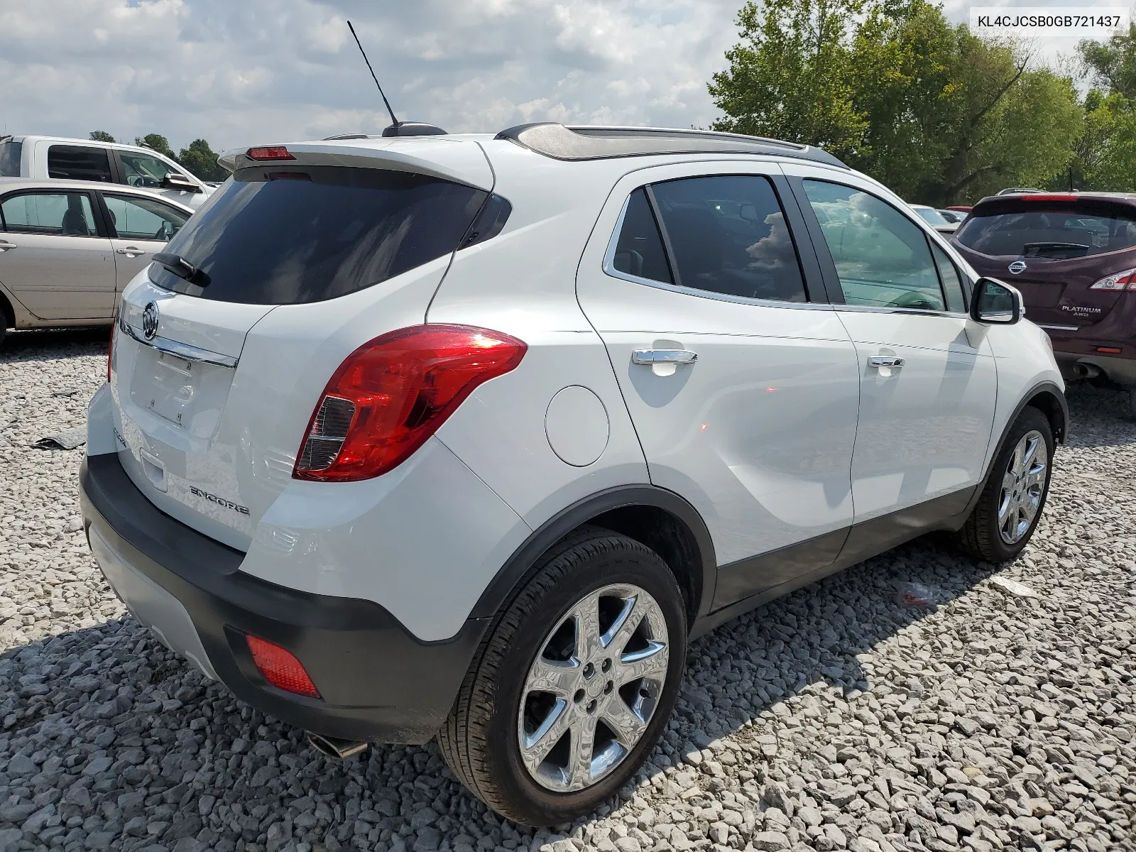 2016 Buick Encore VIN: KL4CJCSB0GB721437 Lot: 67460954