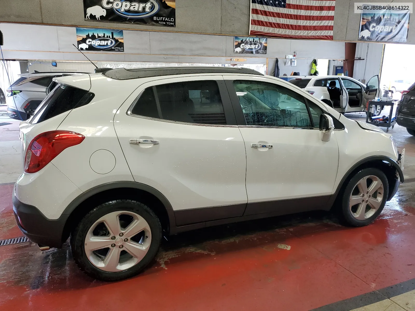 KL4CJBSB4GB614322 2016 Buick Encore Convenience