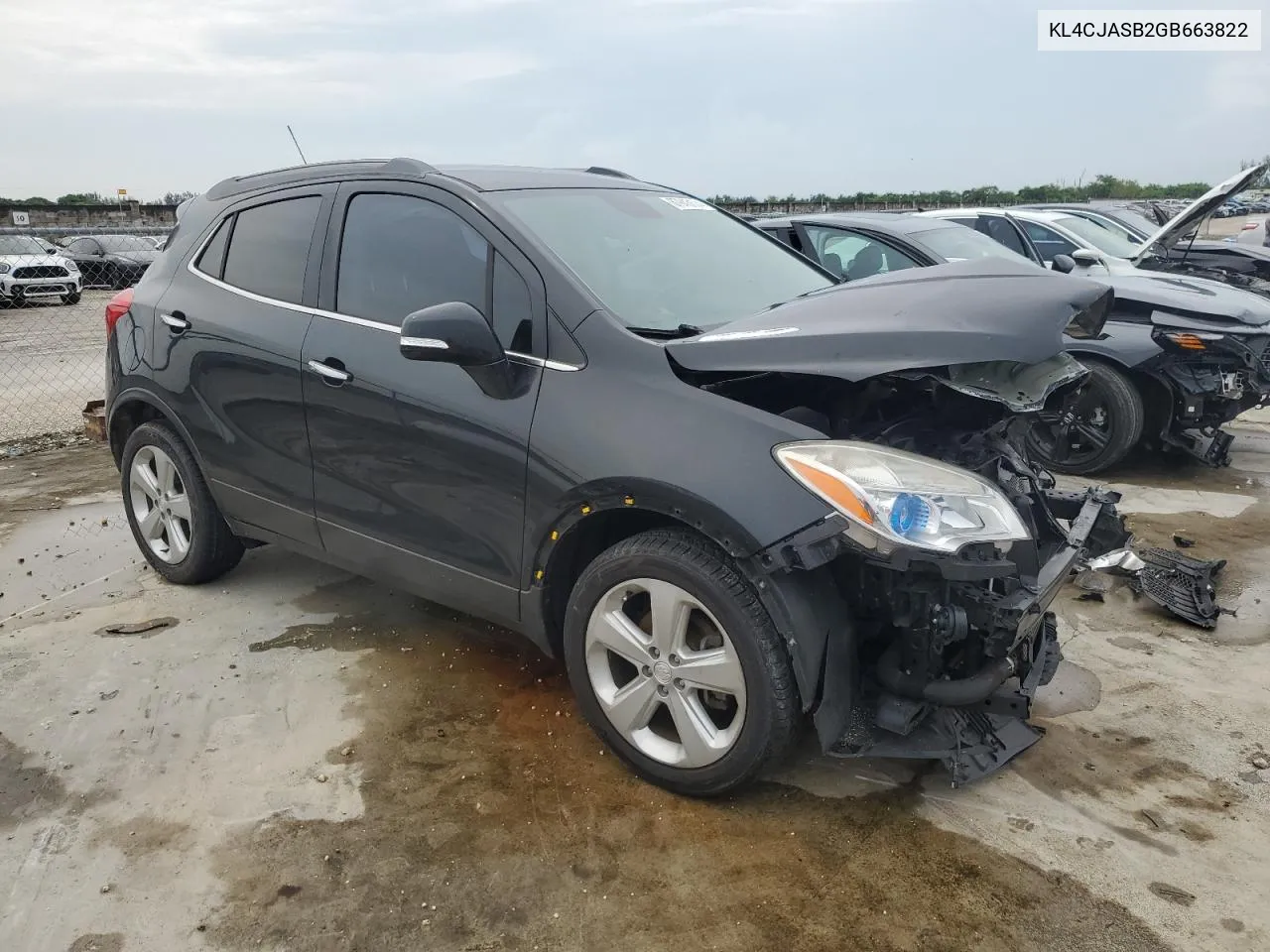 2016 Buick Encore VIN: KL4CJASB2GB663822 Lot: 67943174