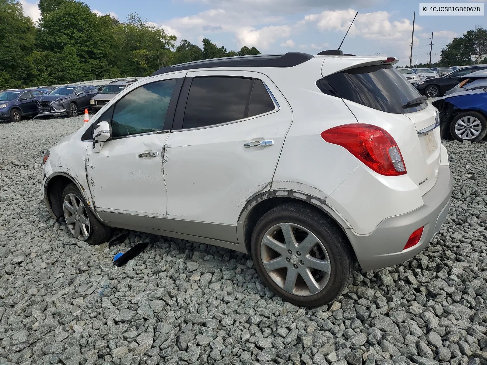 2016 Buick Encore VIN: KL4CJCSB1GB60678 Lot: 68030484