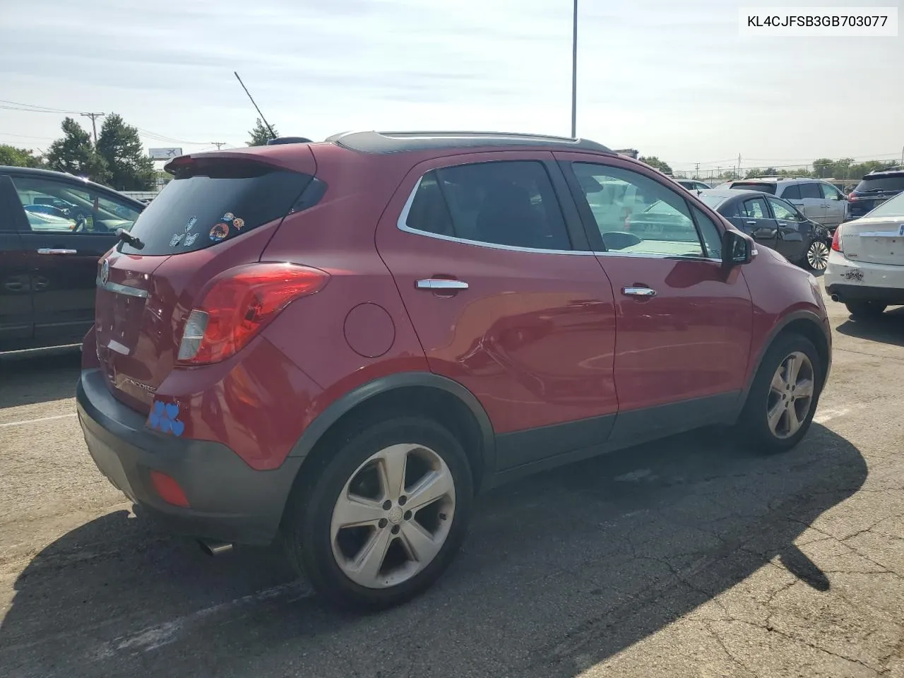 KL4CJFSB3GB703077 2016 Buick Encore Convenience