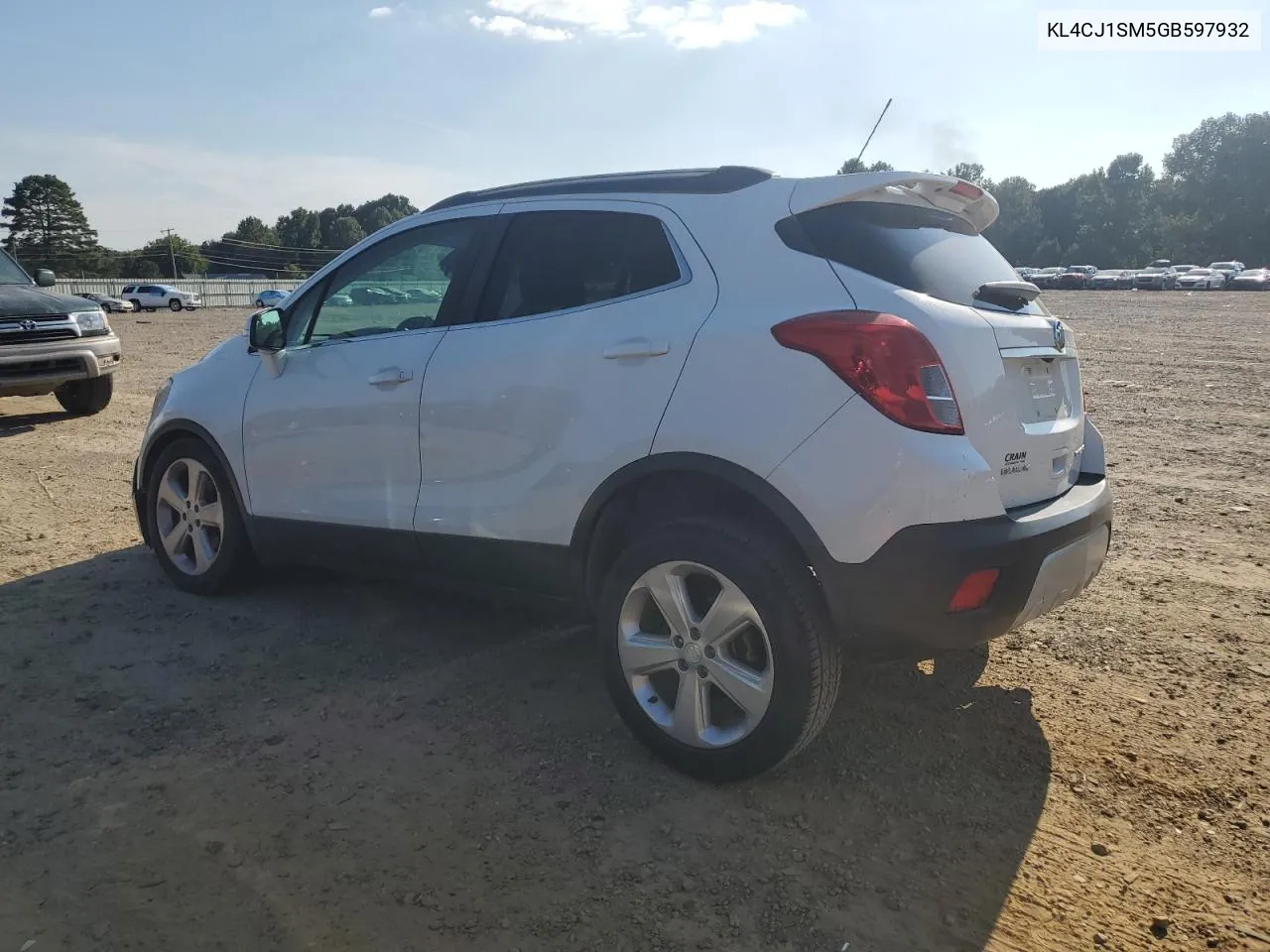 2016 Buick Encore Sport Touring VIN: KL4CJ1SM5GB597932 Lot: 68504504