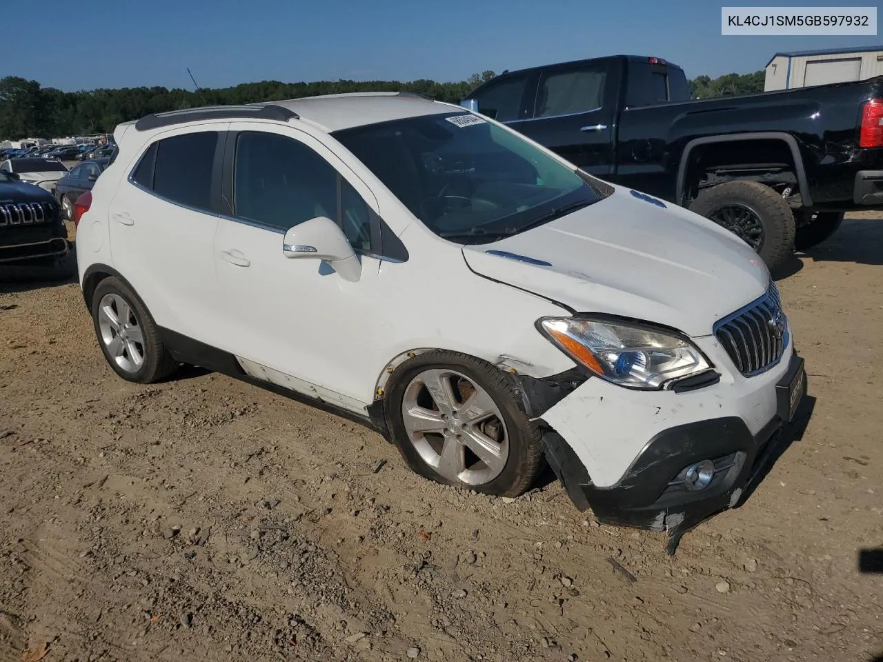 2016 Buick Encore Sport Touring VIN: KL4CJ1SM5GB597932 Lot: 68504504