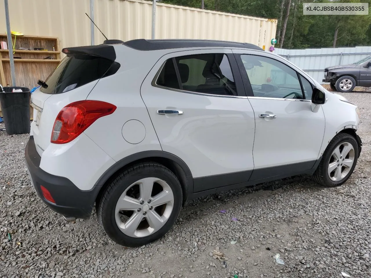 KL4CJBSB4GB530355 2016 Buick Encore Convenience