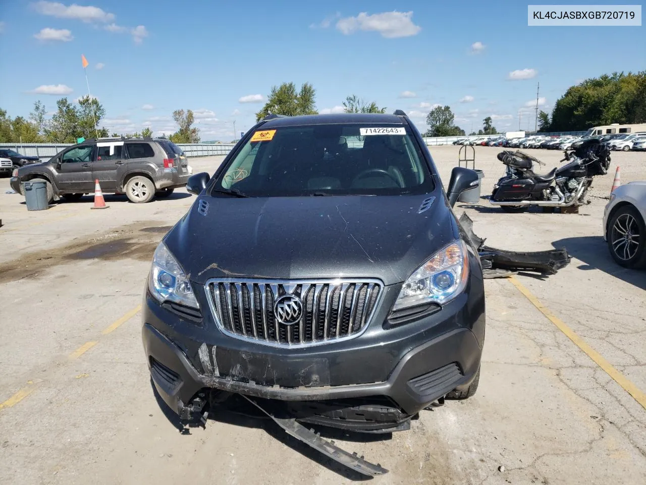 2016 Buick Encore VIN: KL4CJASBXGB720719 Lot: 71422643