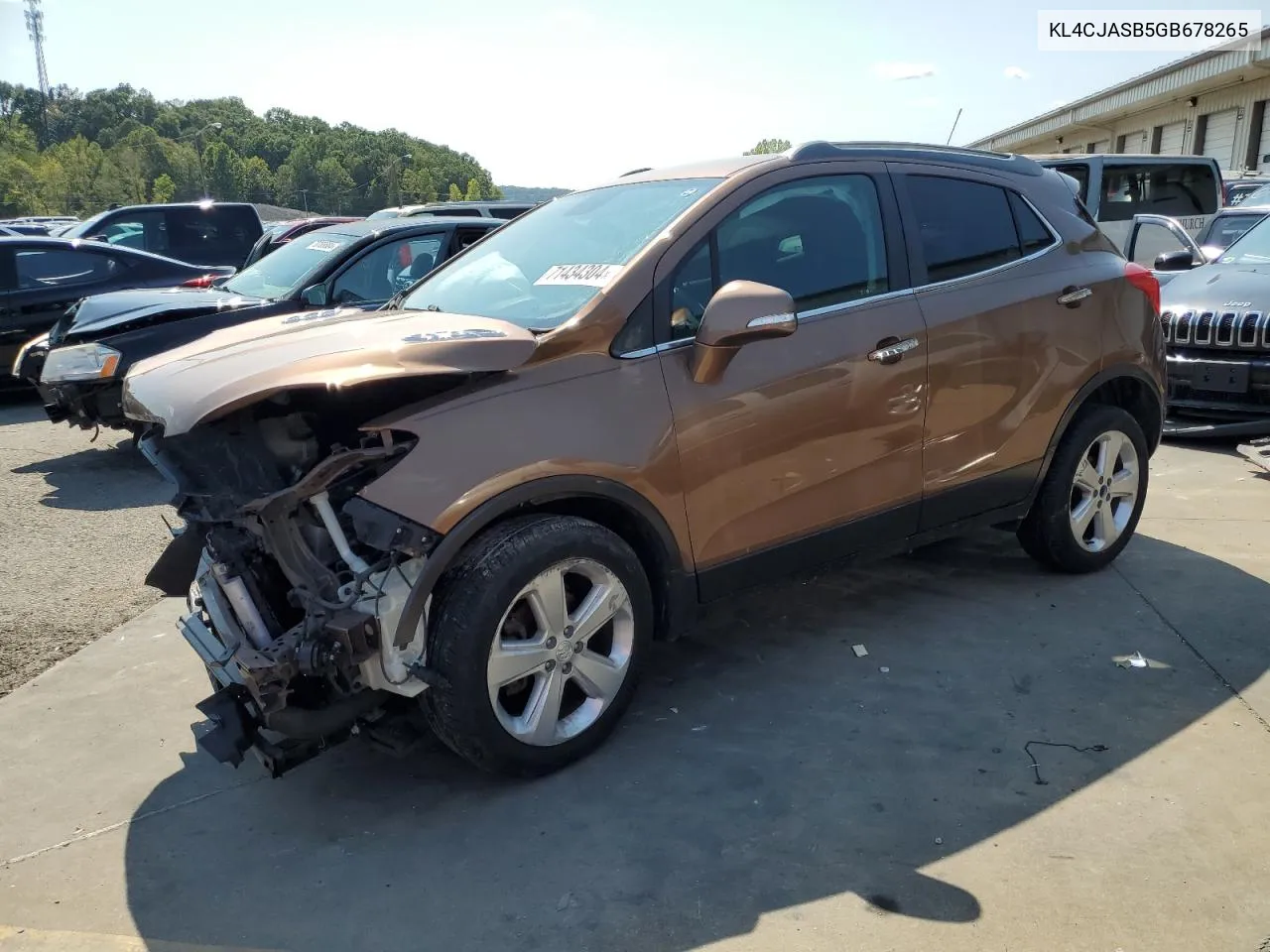 2016 Buick Encore VIN: KL4CJASB5GB678265 Lot: 71434304