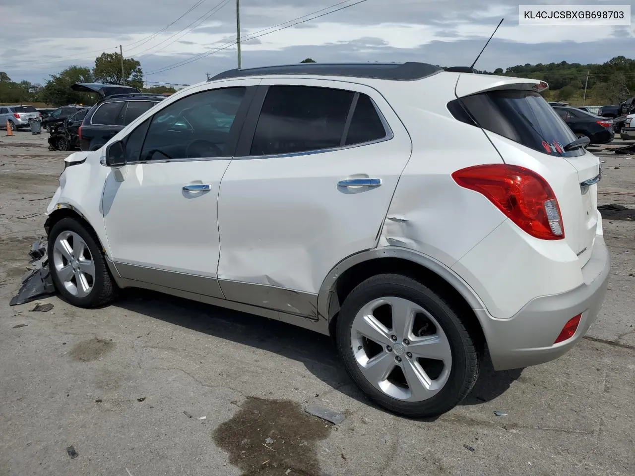 KL4CJCSBXGB698703 2016 Buick Encore