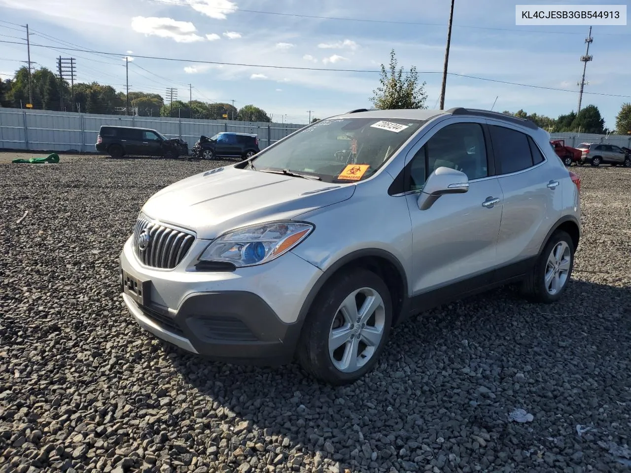 2016 Buick Encore VIN: KL4CJESB3GB544913 Lot: 72051244