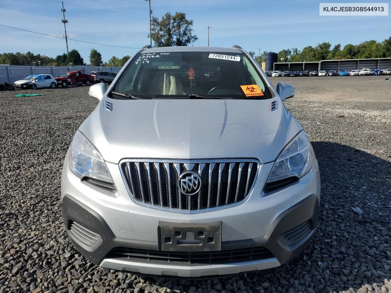 2016 Buick Encore VIN: KL4CJESB3GB544913 Lot: 72051244