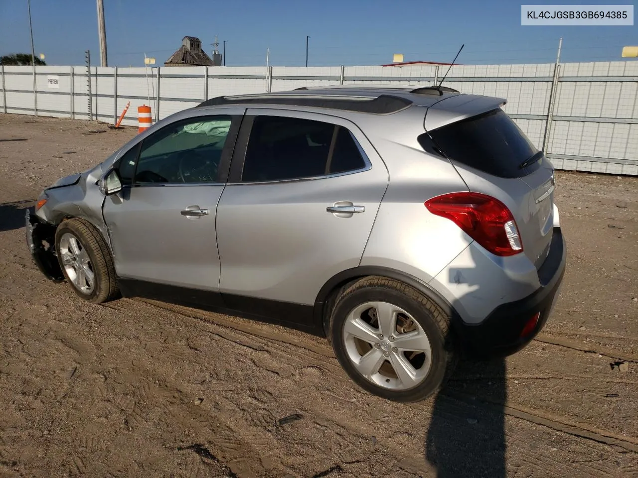 KL4CJGSB3GB694385 2016 Buick Encore