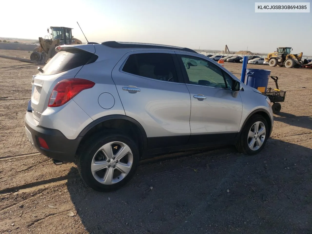 2016 Buick Encore VIN: KL4CJGSB3GB694385 Lot: 72176474