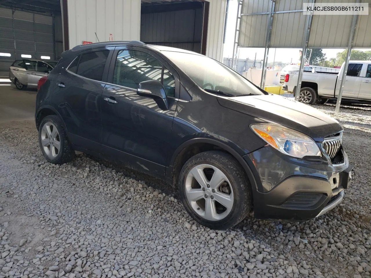 KL4CJESB0GB611211 2016 Buick Encore