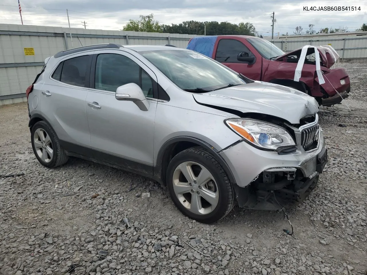 2016 Buick Encore VIN: KL4CJASB6GB541514 Lot: 72344314