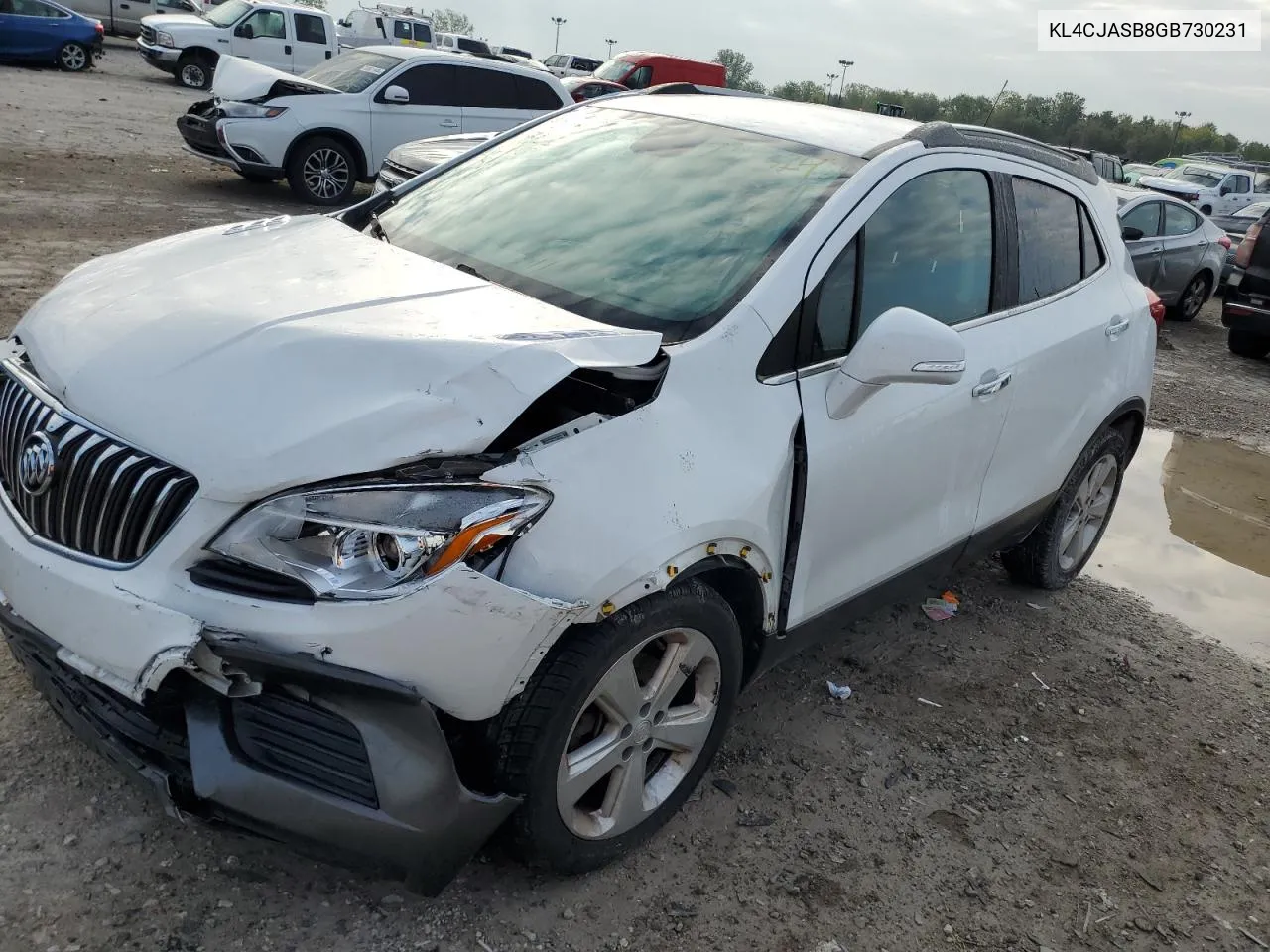 2016 Buick Encore VIN: KL4CJASB8GB730231 Lot: 73432934