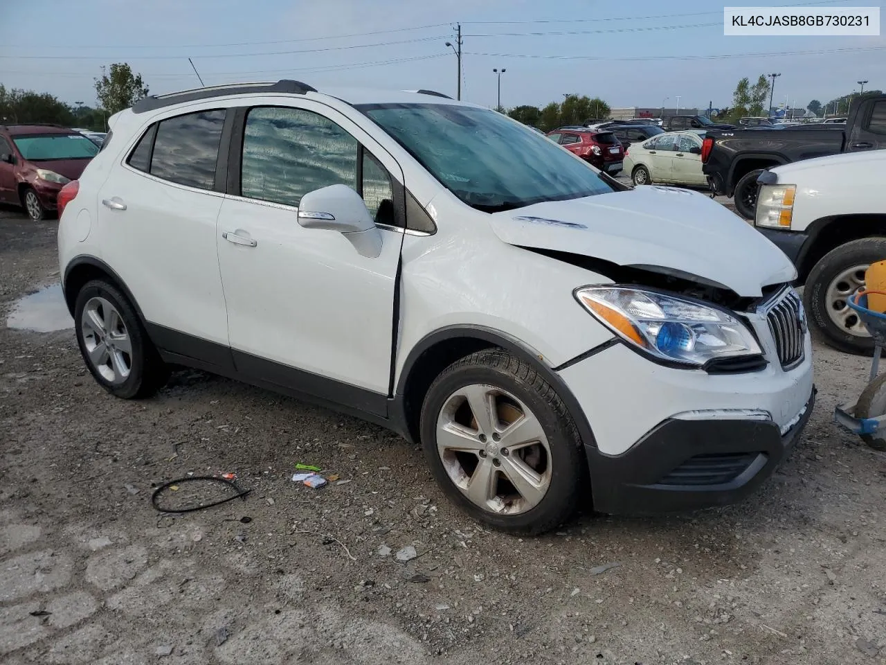 2016 Buick Encore VIN: KL4CJASB8GB730231 Lot: 73432934