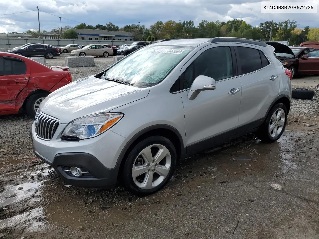 KL4CJBSB2GB672736 2016 Buick Encore Convenience