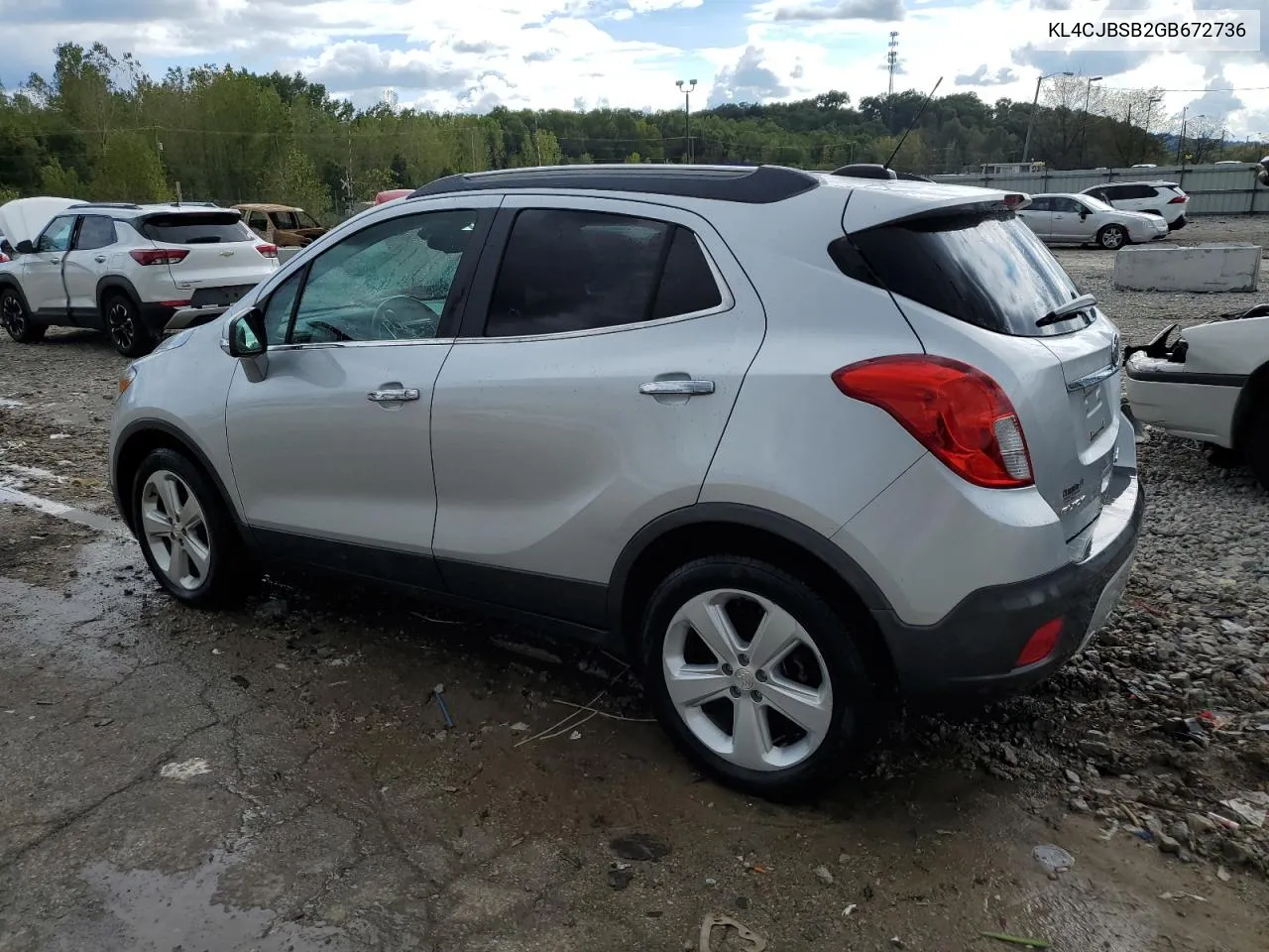 KL4CJBSB2GB672736 2016 Buick Encore Convenience