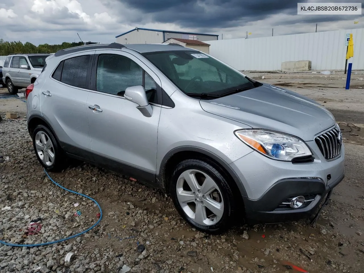 2016 Buick Encore Convenience VIN: KL4CJBSB2GB672736 Lot: 73479804