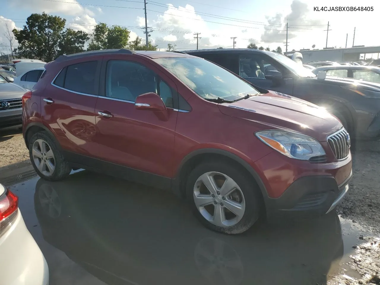 2016 Buick Encore VIN: KL4CJASBXGB648405 Lot: 73753434