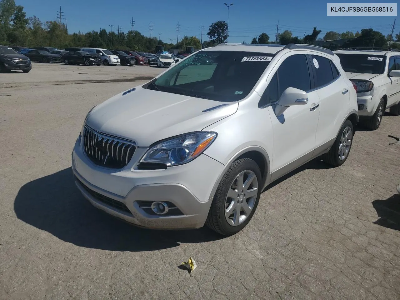 2016 Buick Encore Convenience VIN: KL4CJFSB6GB568516 Lot: 73763584