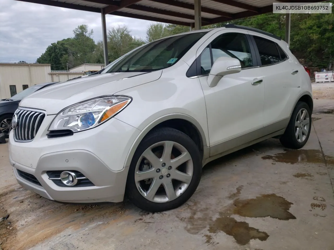 2016 Buick Encore Premium VIN: KL4CJDSB1GB693752 Lot: 74036214